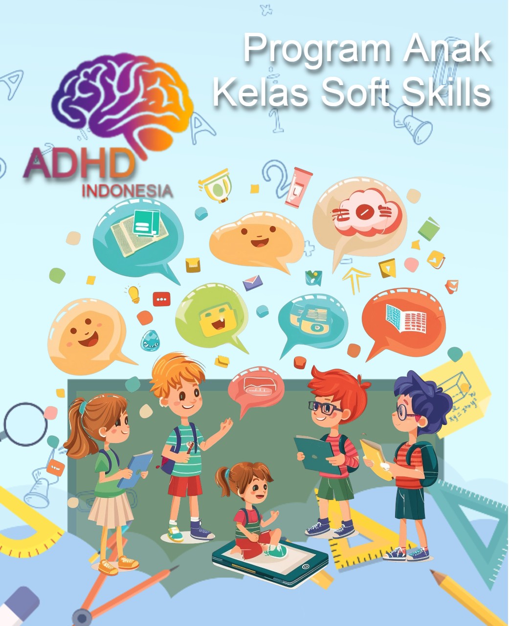 Program ADHD Indonesia Kabupaten Maluku Tenggara Barat Kelas Soft Skills Anak ADHD