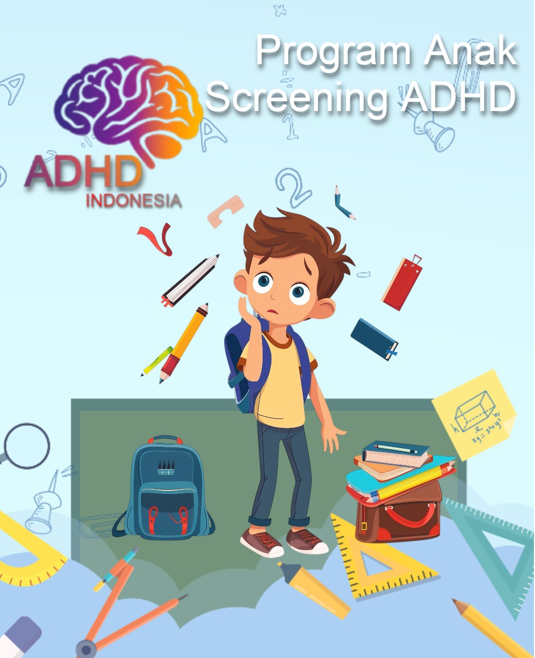 Program ADHD Indonesia Kabupaten Maluku Tenggara Barat Screening ADHD Non-Diagnostik