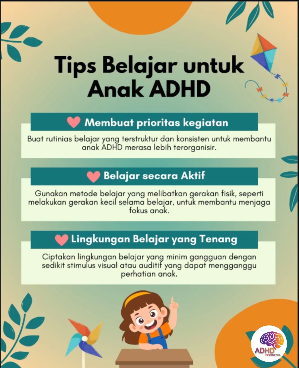 Strategi Belajar yang Cocok untuk Anak ADHD di Kabupaten Maluku Tenggara Barat